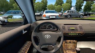 Toyota Camry v30 - City Car Driving [Steering Wheel Game Play] screenshot 5