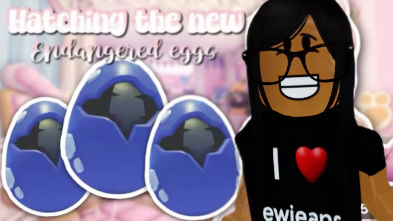 Hatching the new egg in adopt me !