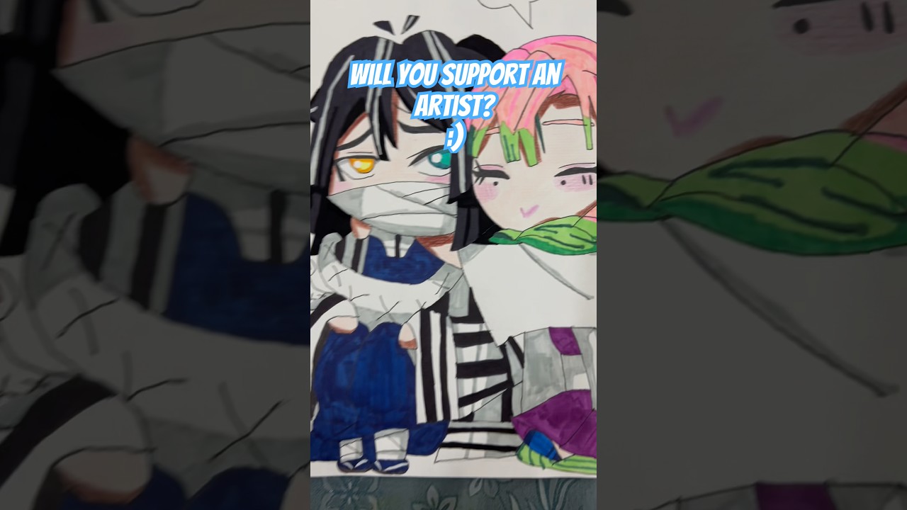 Day 2 of showing my art work until I  go viral ❤️✨|| 