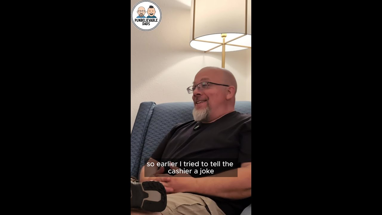 Dad (Bad) Joke short: Cashier