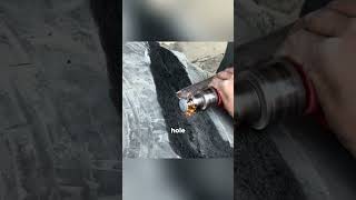 Tire repair for large excavators #repair #technique