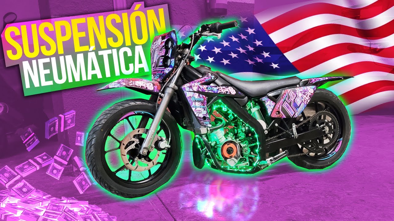 TODOS los SECRETOS de la SUSPENSIÓN NEUMÁTICA 🔥🏍️💰 MOTO TUNING YouTube
