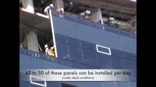 Unitized Curtain Wall Installation