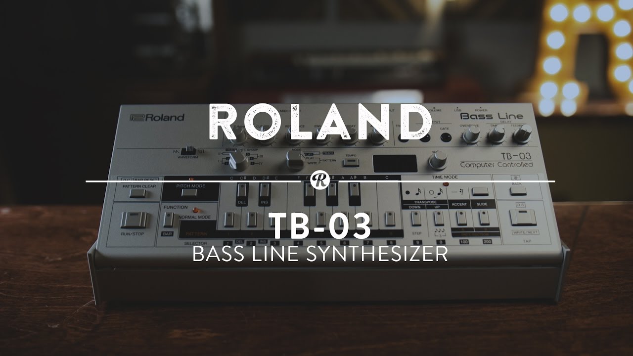 Roland TB-03 Bass Line Synthesizer | Reverb Demo Video