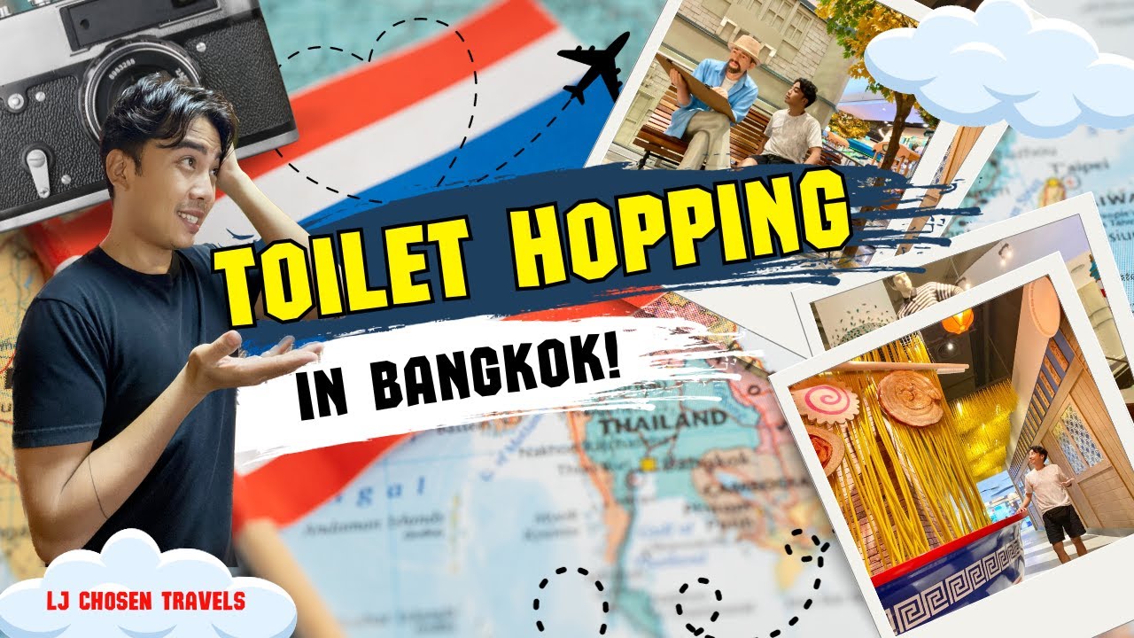 TOILETS Around the World in One day! Visit a mall with me in Bangkok and see the world. YouTube