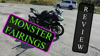 Monster Fairings Review ! My thoughts ! Ninja 400