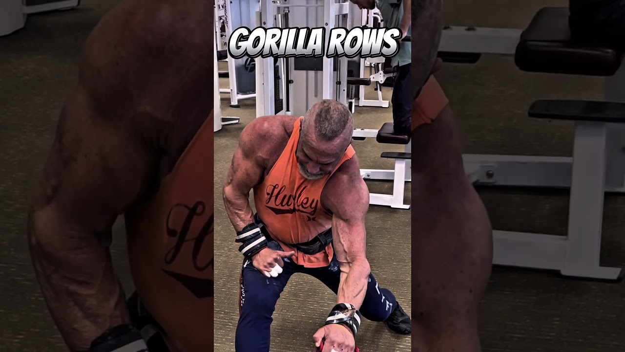 GORILLA ROWS #workout #motivation #muscle #workouttips #BACK