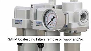 PneumaticPlus SAU430-N06G-MEP Three Stage Air Drying System Particulate Air Filter Coalescing Filter