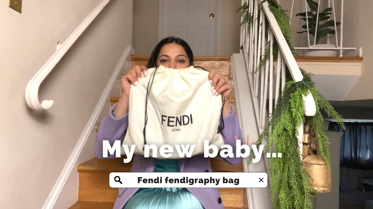 FENDI Fendigraphy Shoulder Bag review