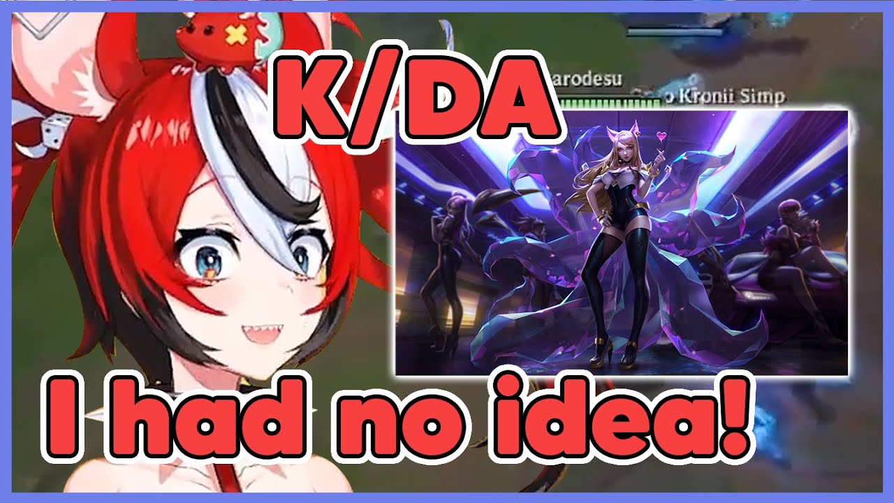 Bae just found out where the group name "K/DA" comes from