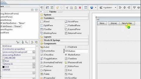 Interface gráfica com o usuário com Java/Swing/WindowBuilder