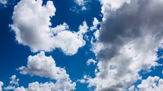 Dancing clouds episode 1 - a cloud time-lapse 4k 😍 nature gives us calmness and happiness❤️
