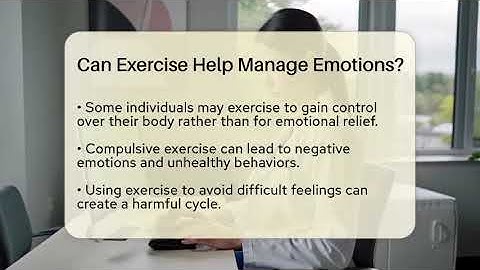 Can Exercise Help Manage Emotions? - Inside Body Image