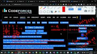 B. Cake Collection || Codeforces Round 1048 (Div. 2) || CP in Bangla || Java solution