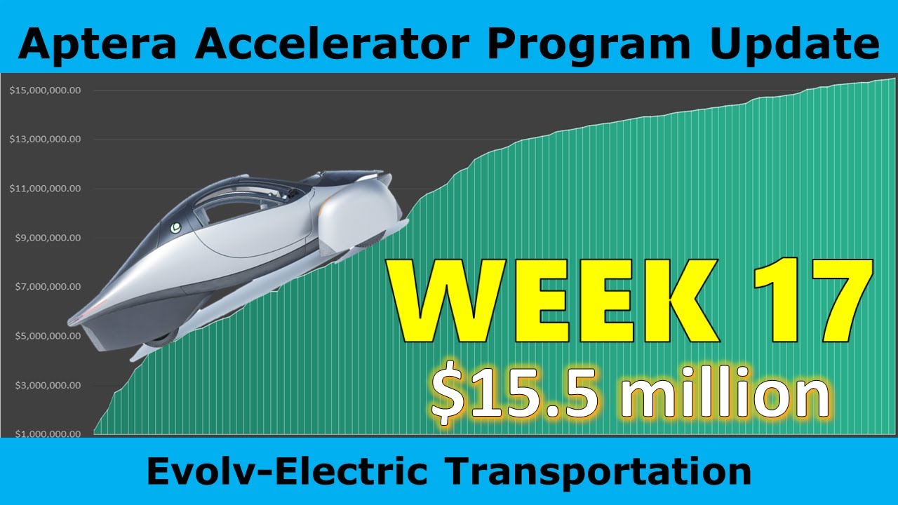 Aptera Accelerator Program Week 17 Update