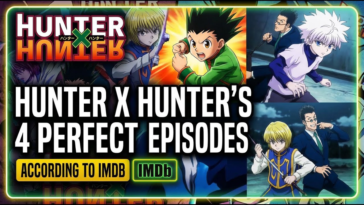Hunter x Hunter’s 4 PERFECT Episodes (According to IMDb) YouTube