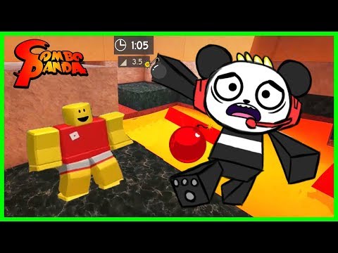 Roblox Super Bomb Survival LAVA LAND Let's Play with Combo Panda