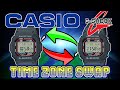 How (and Why) To Time Swap Your Casio G-Shock 🛩️ Underrated Travel Feature #casio #gshock #watch