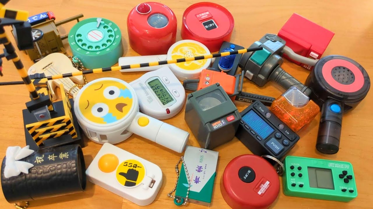 音の鳴るガチャガチャ　I tried playing a capsule-toy that makes various sounds.　#ガチャ #ガチャガチャ #ガシャポン