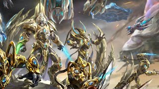 Stacraft II Тестим Брудварных Протоссов против Кейронов(бота)