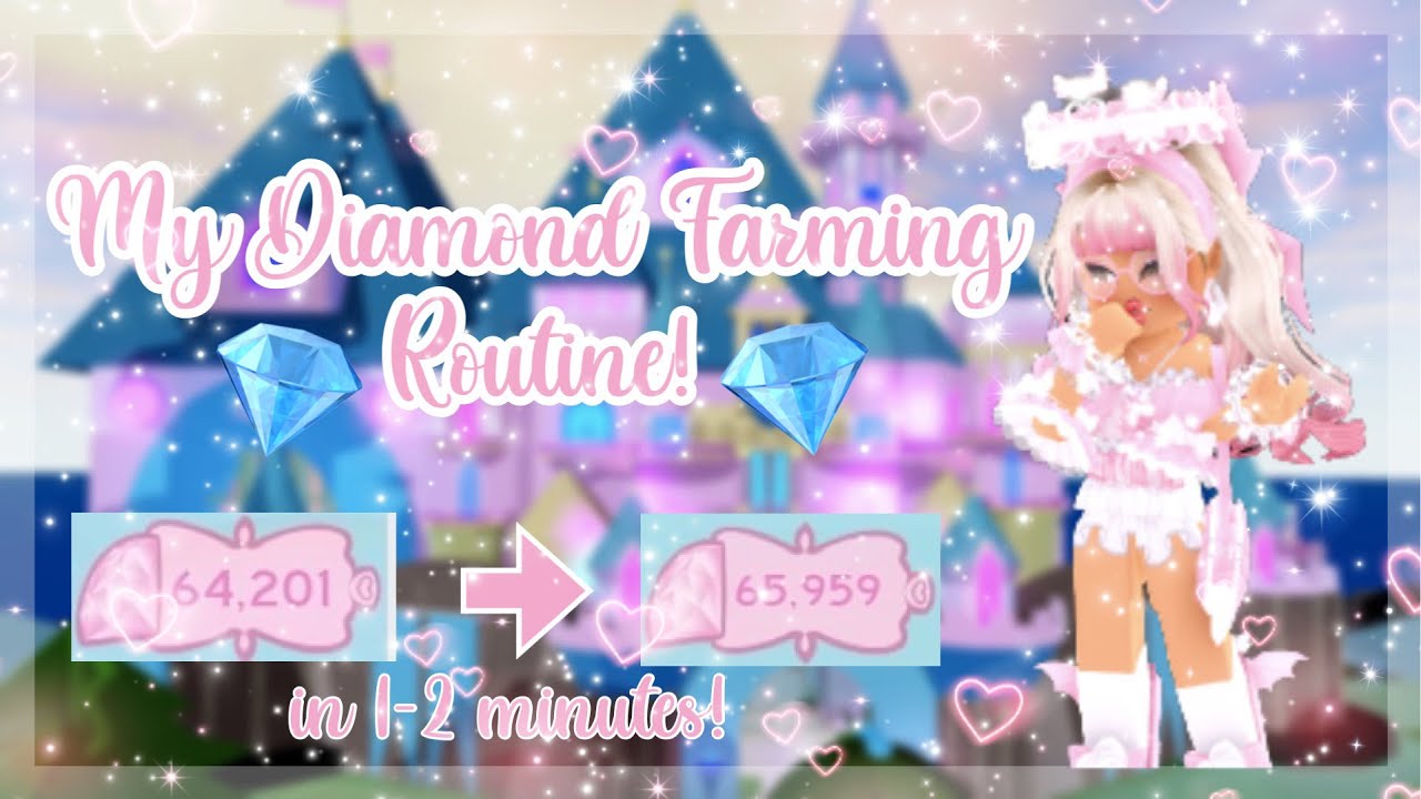 My Diamond Farming Routine! **Contains GAMEPASSES** lovelyxrosez♡ YouTube