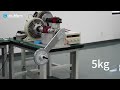 New CubeMars Motor Testing | 245 Nm Peak Torque in Action #humanoidrobot  #robotics  #engineering