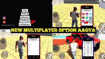 Finally New Multiplayer Option in Indian Bike Driving 3D 🤯🔥 Multiplayer Kaise Add Kare|Harsh in Game