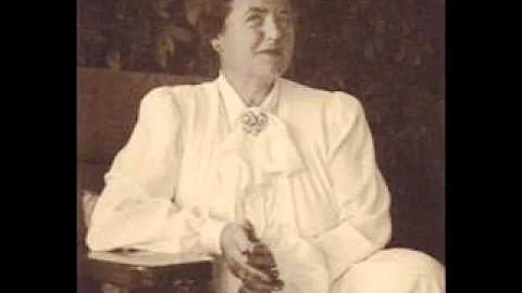 Lotte Lehmann Sings "Vissi d'Arte, " From Puccini'...