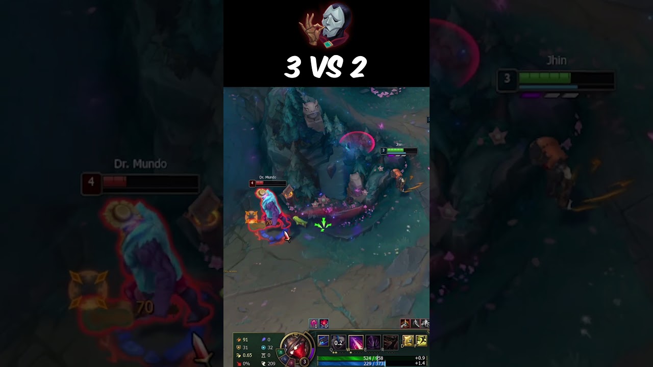 3 vs 2 botlane wp 