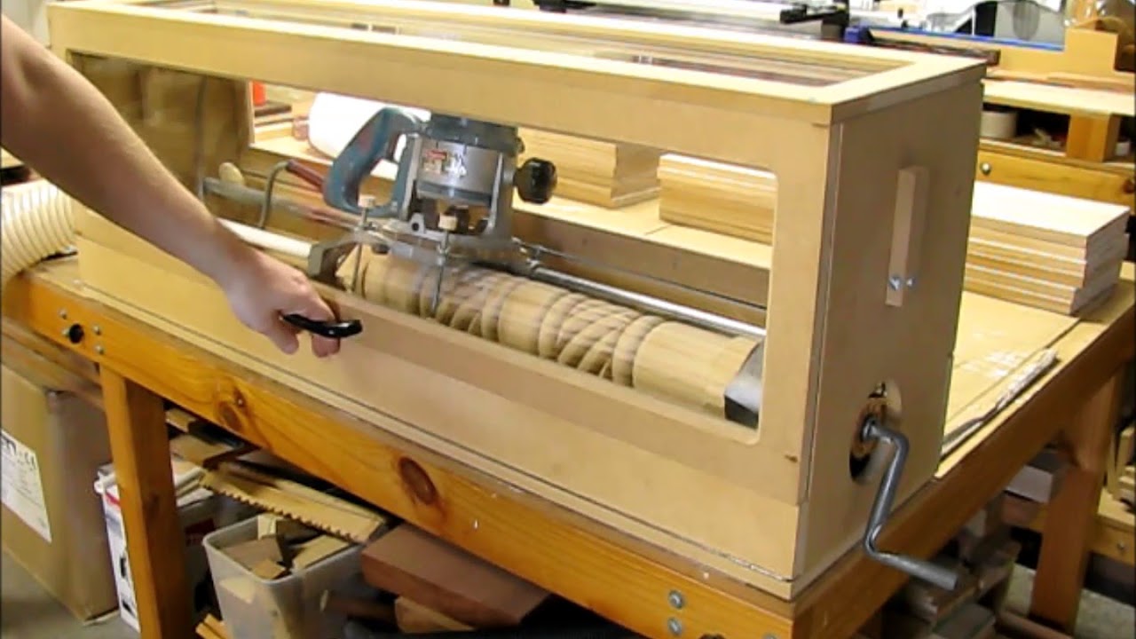 Router Crafter Lathe Youtube Lathe Diy Cnc Router Router