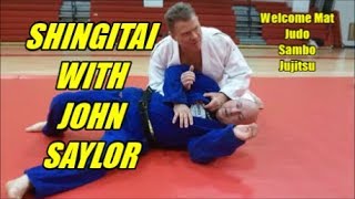 JOHN SAYLOR SHINGITAI REVERSE CLINCH HEADLOCK GRIP AND THROW OPPONENT