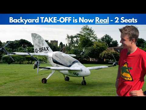 Your Driveway Works – No Runway Needed (Drone-Plane Hybrid)