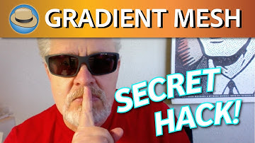 Use the Gradient Mesh in Adobe Illustrator 🌞 Tutorial + a secret hack for the mesh tool and more