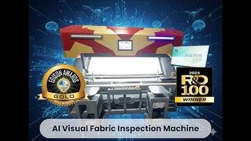 AIMV  Sixth-Gen [ AI Fabric Inspection Machine ] (2025 Edison Awards  Gold & 2024 R&D Awards Winner)