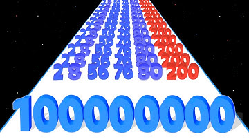 Merge Number Run (INFINITY NUMBER MASTER) - Max Level Satisfying ASMR Gameplay Number Run 3D