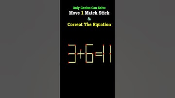 #viralshorts #shorts #trending #matchstick PUZZLE 82 Move 1 Match Stick & Correct The Equation