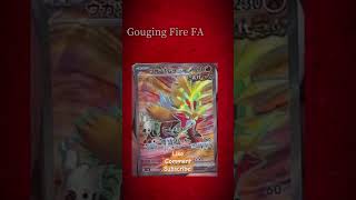 The NEW Entei Paradox Pokemon Card is FIRE! LITERALLY! 🔥 #shorts #pokemon