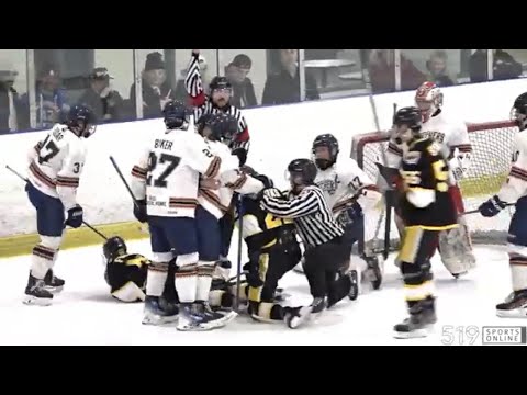 Under 16 Hockey Sun County Panthers Vs Waterloo Wolves 