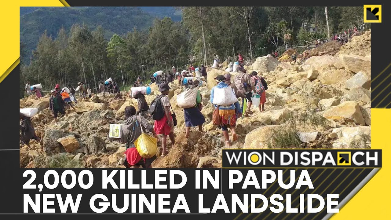 Landslide hits Papua New Guinea, race against time to find survivors in ...