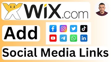 How to Add Social Media Links in Wix Website