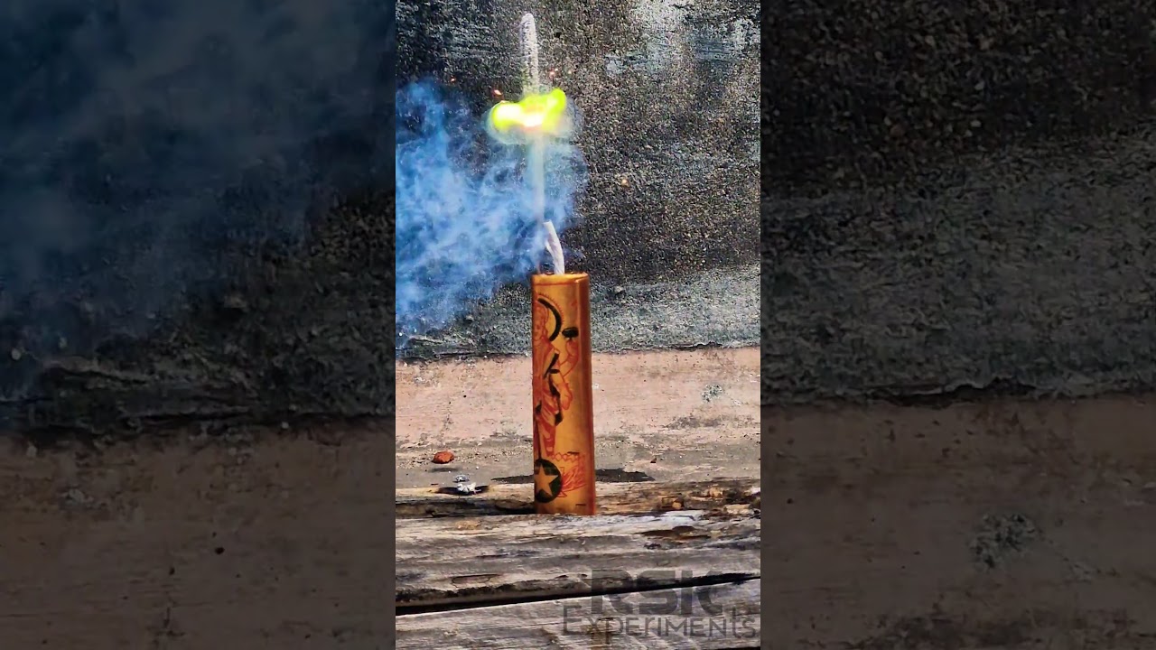 Delayed Big Bang of Diwali cracker Trick 💥 