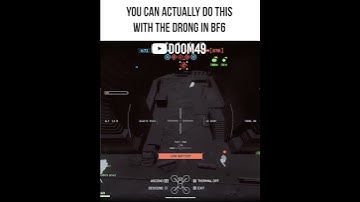You can actually do this with the Drone in Battlefield 6 🤯