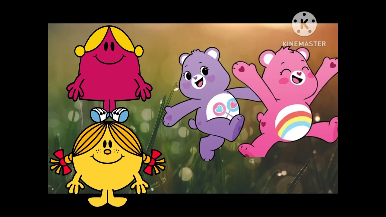 Miss Sunshine Miss Chatterbox x Share Bear and Cheer Bear 