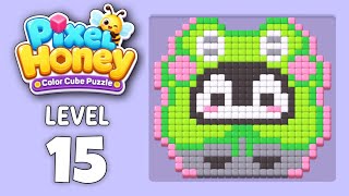 Pixel Honey level 15 walkthrough solution 