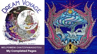 Melpomeni Chatzipanagiotou - Dream Voyage. My Completed Coloring Book Pages