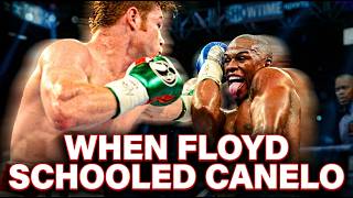 WHEN FLOYD TOOK CANELO TO SCHOOL: Floyd Mayweather (USA) VS Canelo Alvarez (MEXICO) FIGHT HIGHLIGHTS