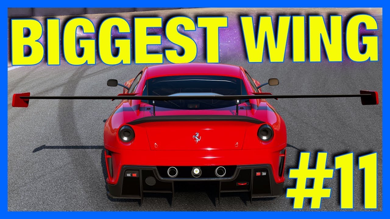 Forza 7 Career Mode : BIGGEST WING EVER!! (Part 11)