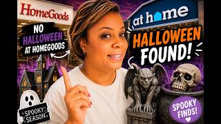 I Finally Found Halloween Decor at At Home! 👻