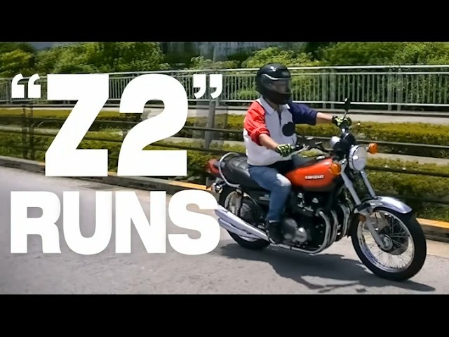 A legendary 1970s Z2 cruises joyfully though the city!”Z2 Runs