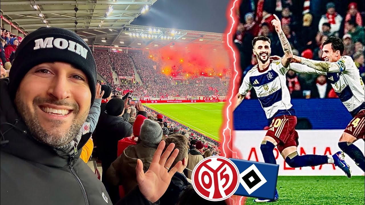 Moin MAINZ , hier kommt der HSV 🚀🧨 Mainz 05 vs. HSV Stadionvlog | Bardia Barati